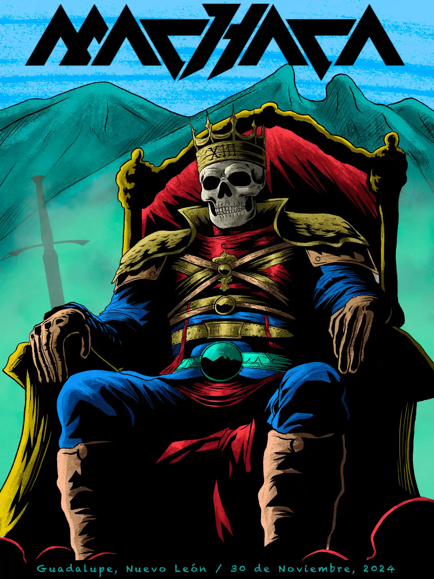 DISEÑOS: MACHACA POSTER 2022 - 2025